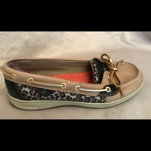 Sperry Topsider Angelfish Leopard 10M